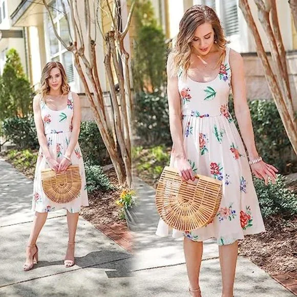 Womens Bamboo Handbag Handmade Large - Picture 6 of 6